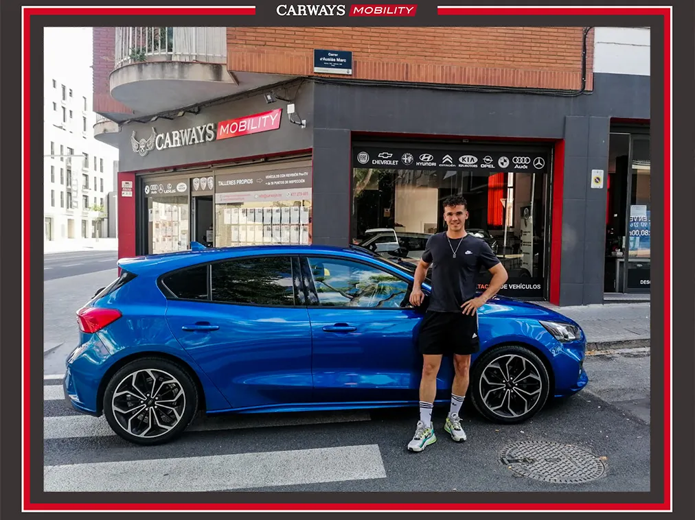 FORD FOCUS 1.5 ECOBLUE ST-LINE 120CV AUT. de segunda mano - REF: 156 -  MOVITY